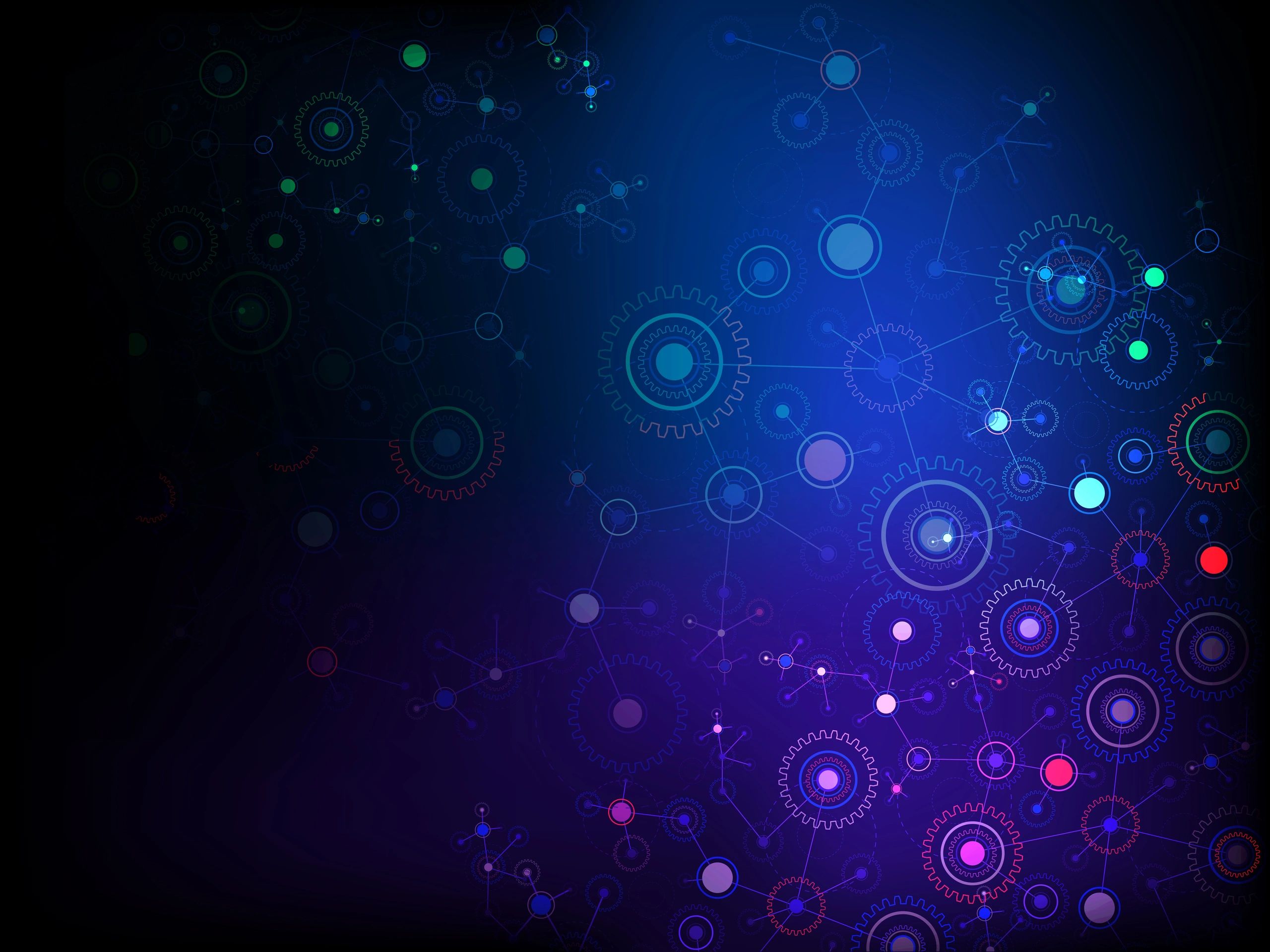 Abstract technology communication background